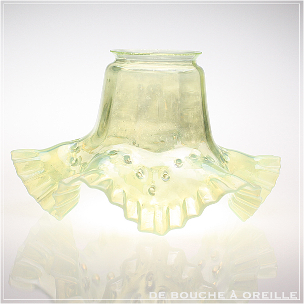 オールドバカラ アンティーク DE BOUCHE A OREILLE / lampshade